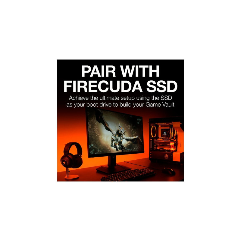 Seagate FireCuda HDD 8 TB, Festplatte(SATA 6 Gb/s, 3,5