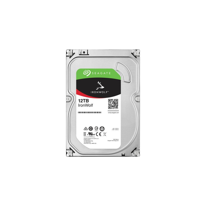 Seagate IronWolf NAS 12 TB CMR, Festplatte(SATA 6 Gb/s, 3,5