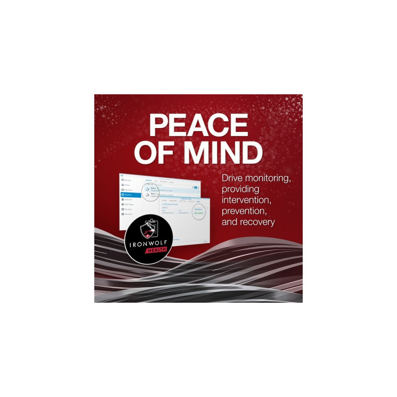 Seagate IronWolf NAS 3 TB CMR, Festplatte(SATA 6 Gb/s, 3,5