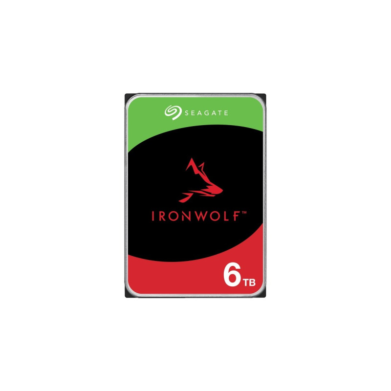 Seagate IronWolf NAS 6 TB CMR, Festplatte(SATA 6 GB/s, 3,5