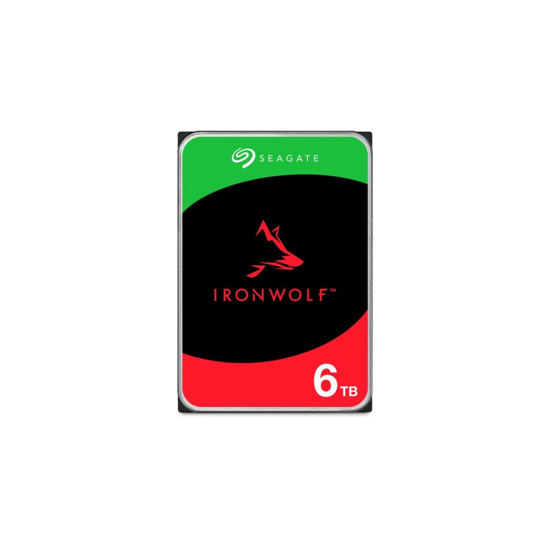Seagate IronWolf NAS 6 TB CMR, Festplatte(SATA 6 Gb/s, 3,5