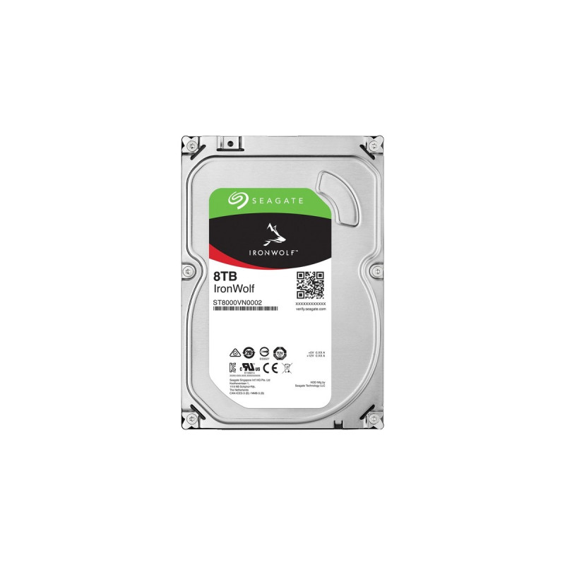Seagate IronWolf NAS 8 TB CMR, Festplatte(SATA 6 GB/s, 3,5