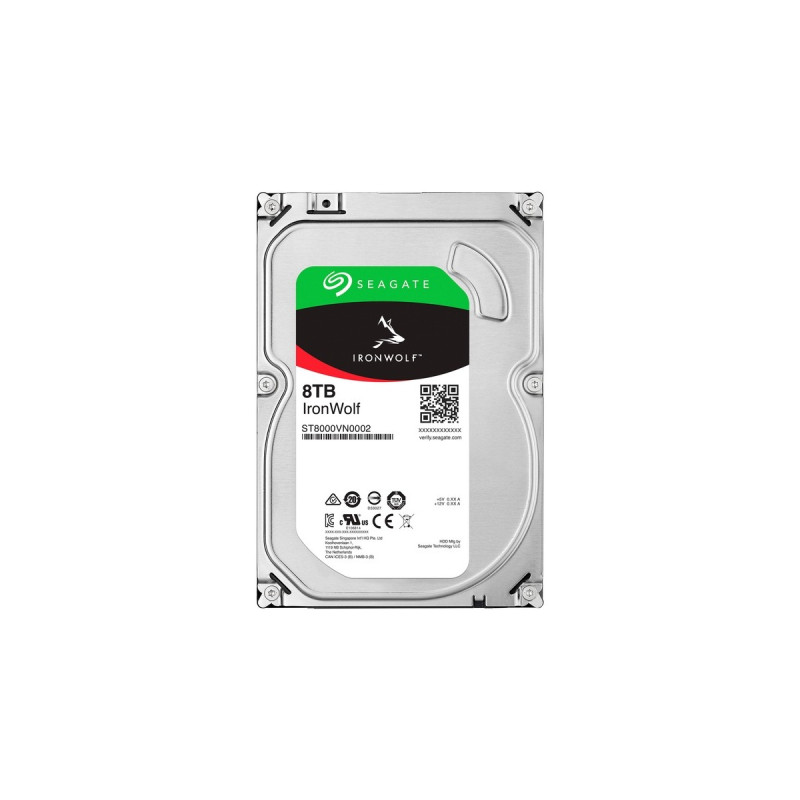 Seagate IronWolf NAS 8 TB CMR, Festplatte(SATA 6 Gb/s, 3,5
