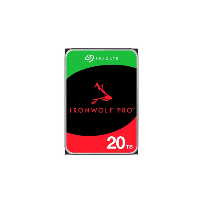 Seagate IronWolf Pro NAS 20 TB CMR Generalüberholt, Festplatte(SATA 6 Gb/s, 3,5