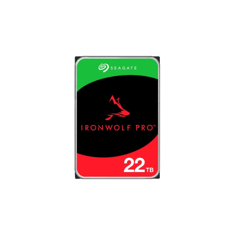 Seagate IronWolf Pro NAS 22 TB CMR, Festplatte(SATA 6 Gb/s, 3,5
