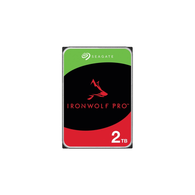 Seagate IronWolf Pro NAS 2 TB CMR, Festplatte(SATA 6 Gb/s, 3,5