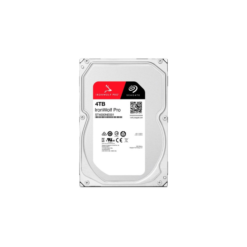 Seagate IronWolf Pro NAS 4 TB Generalüberholt, Festplatte(SATA 6 Gb/s, 3,5