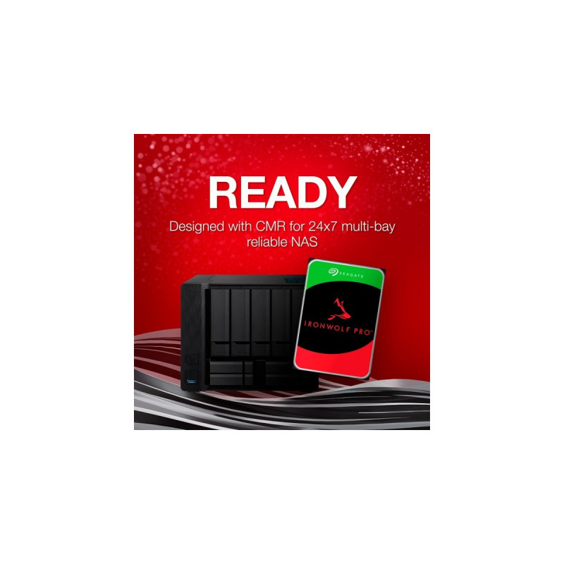 Seagate IronWolf Pro NAS 4 TB Generalüberholt, Festplatte(SATA 6 Gb/s, 3,5