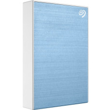 Seagate One Touch mit Kennwort 5 TB, Externe Festplatte(hellblau, Micro-USB-B 3.2 Gen 1 (5 Gbit/s))