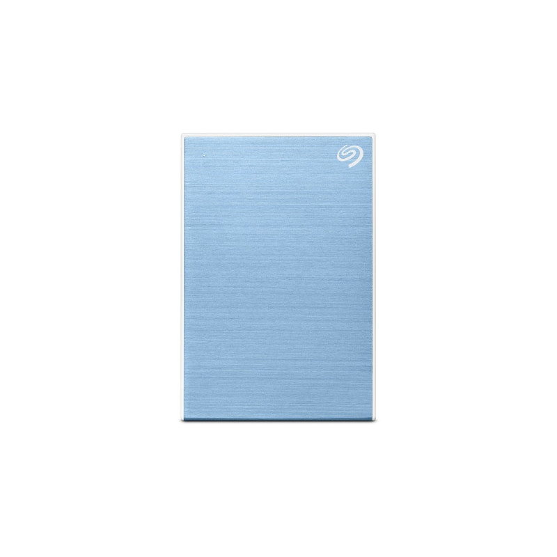 Seagate One Touch mit Kennwort 5 TB, Externe Festplatte(hellblau, Micro-USB-B 3.2 Gen 1 (5 Gbit/s))