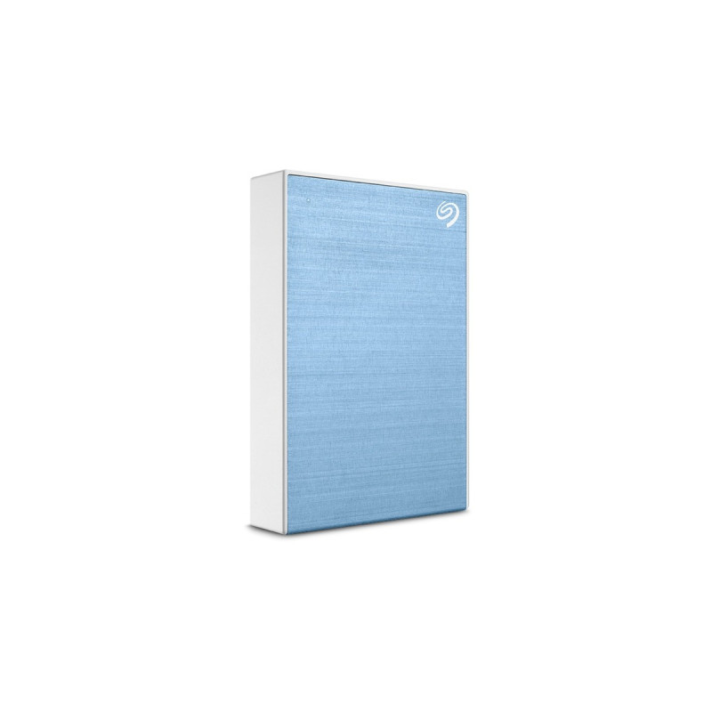 Seagate One Touch mit Kennwort 5 TB, Externe Festplatte(hellblau, Micro-USB-B 3.2 Gen 1 (5 Gbit/s))