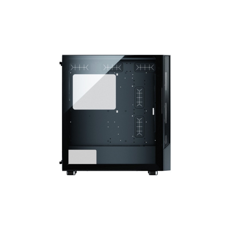 Seasonic ARCH Q503 + CONNECT DGC-750, Tower-Gehäuse(schwarz, Tempered Glass)