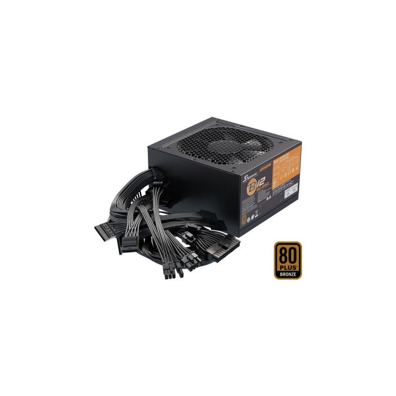Seasonic B12 BC-650 650W, PC-Netzteil(schwarz, 4x PCIe, 650 Watt)