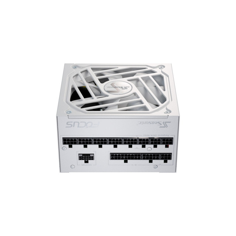 Seasonic FOCUS GX-1000 1000W ATX3.0 White Edition, PC-Netzteil(weiß, 1x 12VHPWR, 3x PCIe, Kabel-Management, 1000 Watt)