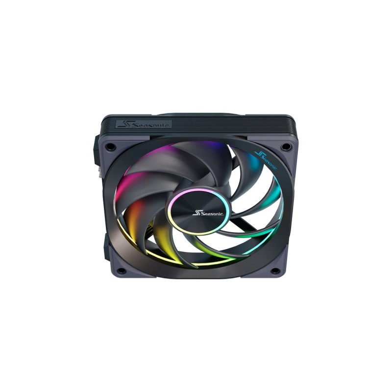 Seasonic MagFlow ARGB, Gehäuselüfter(schwarz, 1-Fan Kit)