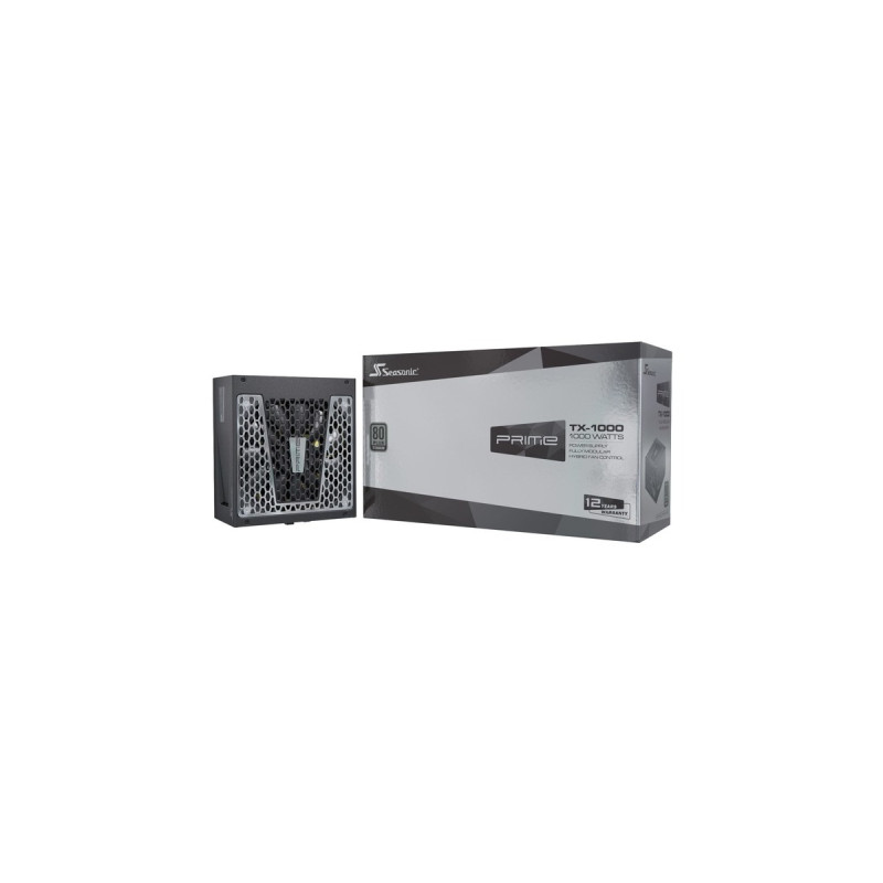 Seasonic PRIME TX-1000, PC-Netzteil(schwarz, 6x PCIe, Kabel-Management, 1000 Watt)