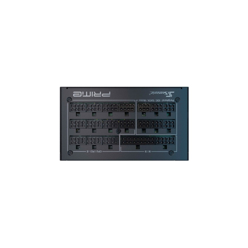 Seasonic PRIME TX-1300, PC-Netzteil(schwarz, 1x 12VHPWR, 6x PCIe, Kabel-Management, 1300 Watt)