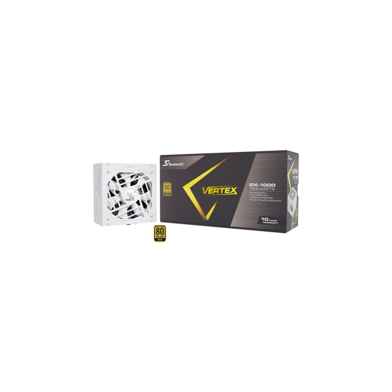 Seasonic VERTEX GX-1000 1000W White Edition, PC-Netzteil(weiß, Kabel-Management, 1000 Watt)