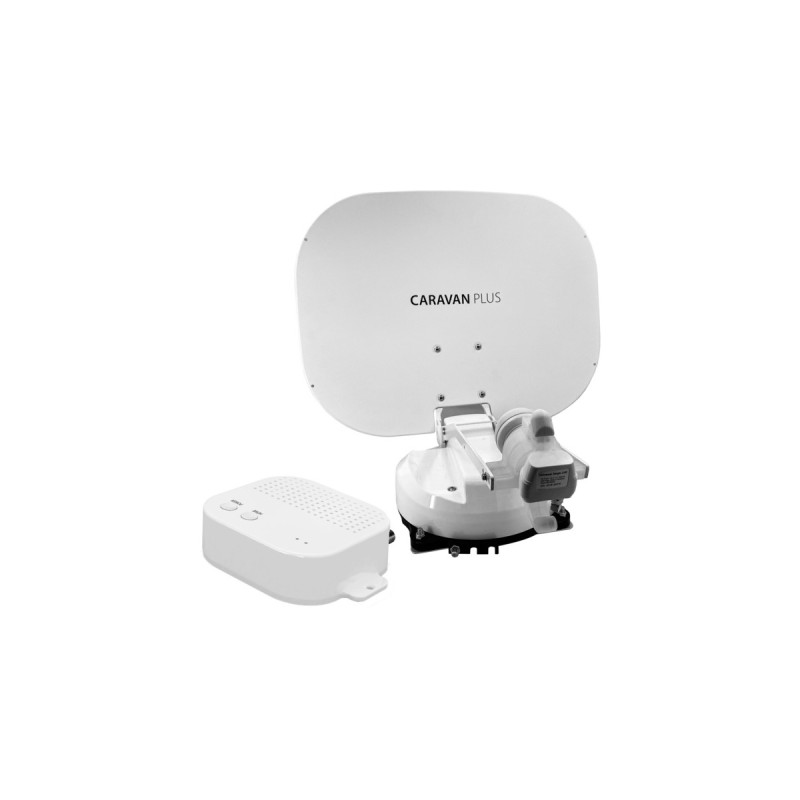 SelfSat Caravan Plus Twin, Sat-Anlage(weiß)