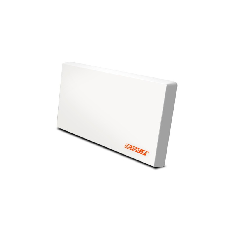 IP22 Flachantenne(weiß, Twin LNB)