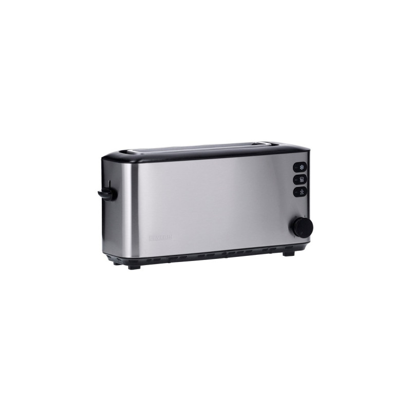 Severin Automatik-Langschlitztoaster AT 2515(silber, 1.000 Watt, für 2 Scheiben Toast)