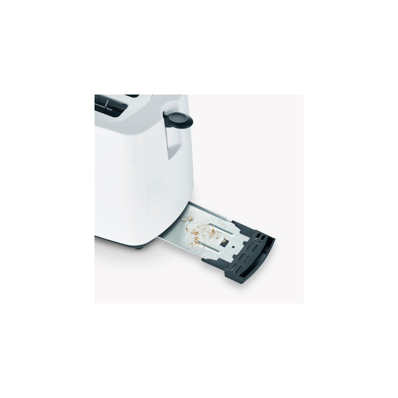 Severin Automatik-Toaster AT 2286(weiß, 700 Watt, für 2 Scheiben Toast)