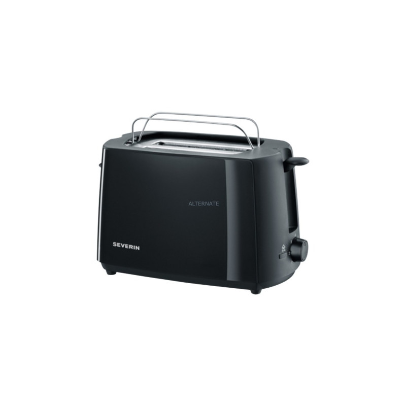 Severin Automatik-Toaster AT 2287(schwarz, 700 Watt, für 2 Scheiben Toast)