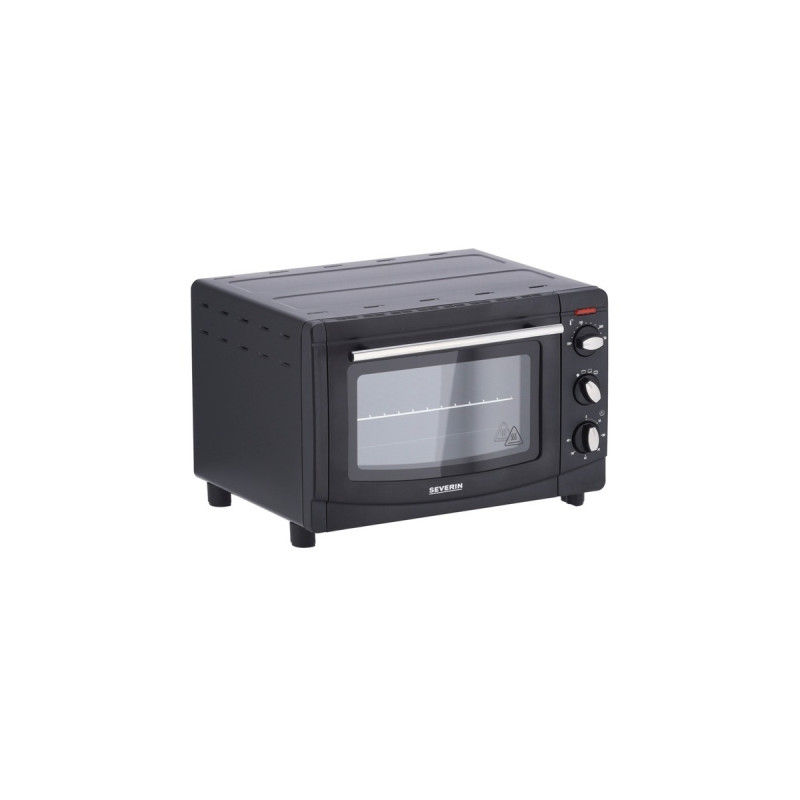 Severin Back- & Toastofen TO 2067, Mini-Backofen(schwarz)
