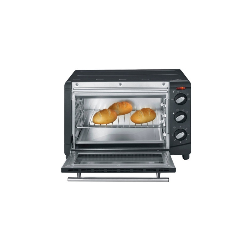 Severin Back- & Toastofen TO 2067, Mini-Backofen(schwarz)