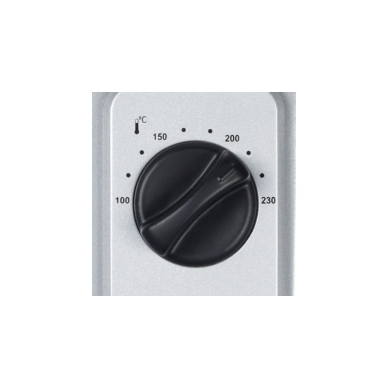 Severin Back- und Toastofen TO 2045, Mini-Backofen(silber, 1.500 Watt)