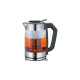 Severin Digital Glas Tee- und Wasserkocher WK 3477(edelstahl/schwarz, 1,7 Liter)