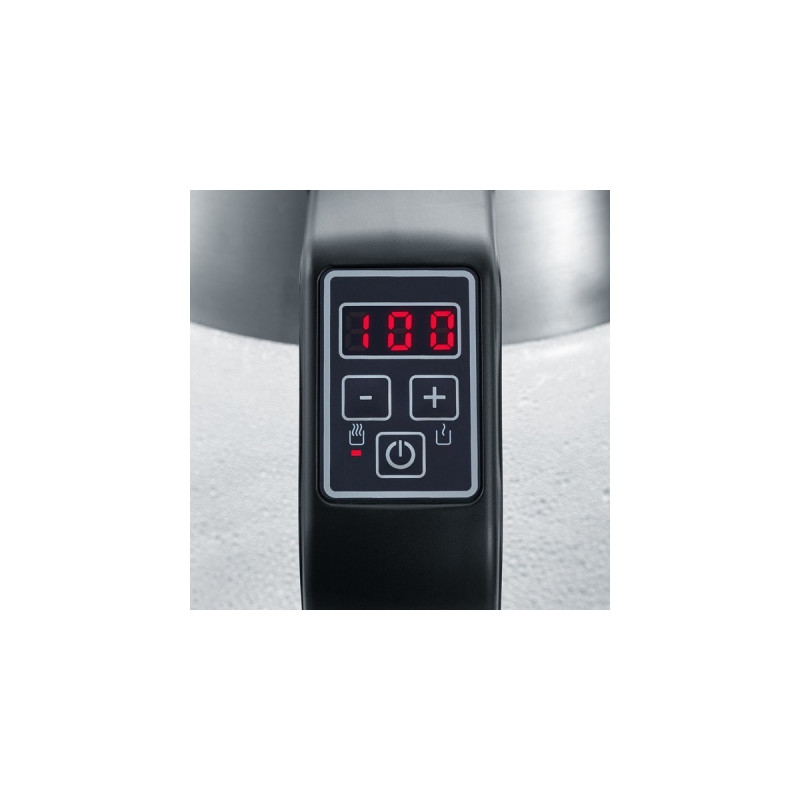 Severin Digital Glas Tee- und Wasserkocher WK 3477(edelstahl/schwarz, 1,7 Liter)