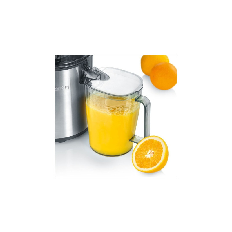 Severin Entsafter ES 3570(edelstahl/schwarz, 800 Watt)