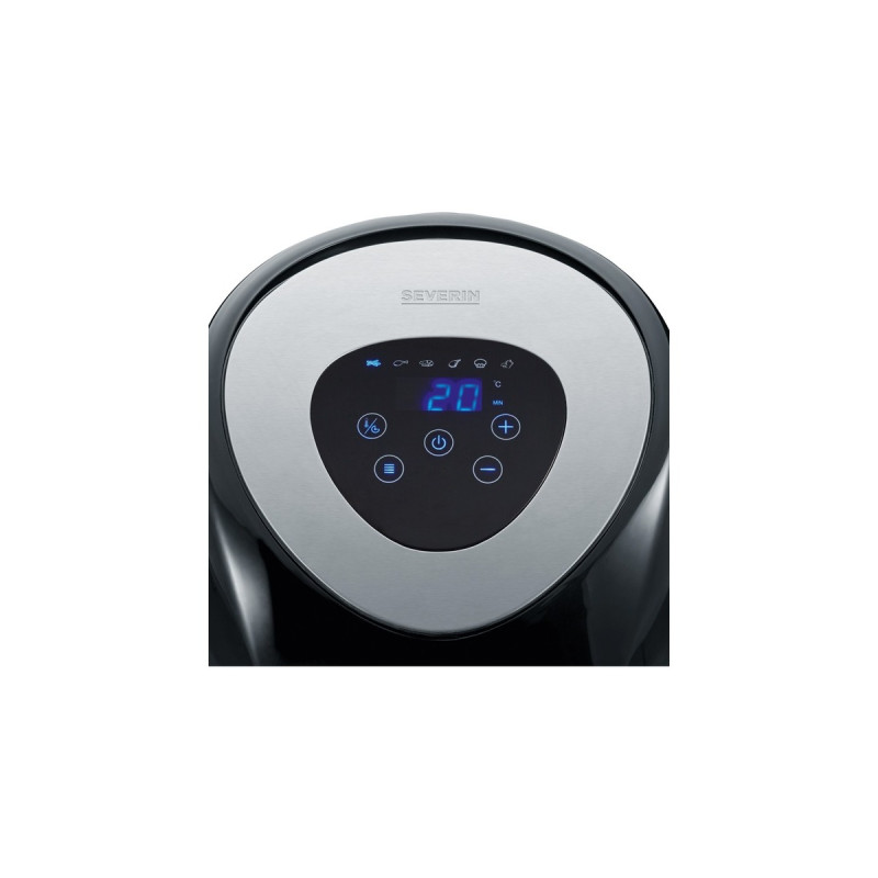 Severin FR 2430, Heißluftfritteuse(schwarz/edelstahl (gebürstet))