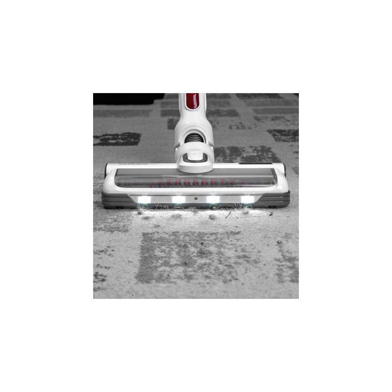 Severin HV 7166, Stielstaubsauger(weiß/rot)