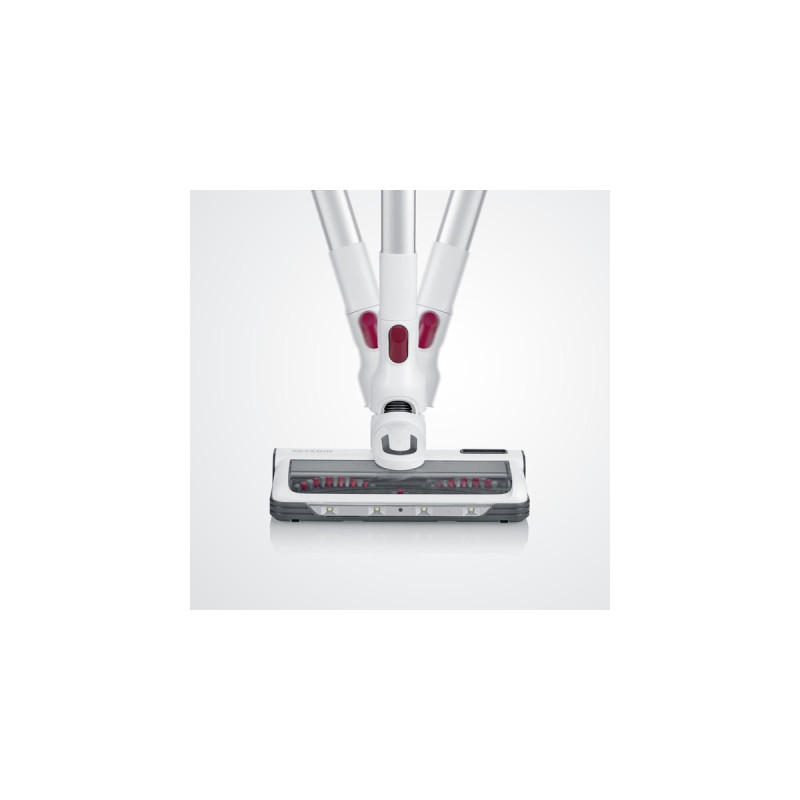 Severin HV 7166, Stielstaubsauger(weiß/rot)