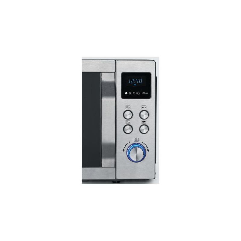Severin MW 7751, Mikrowelle(edelstahl (gebürstet)/silber, mit Grillfunktion)