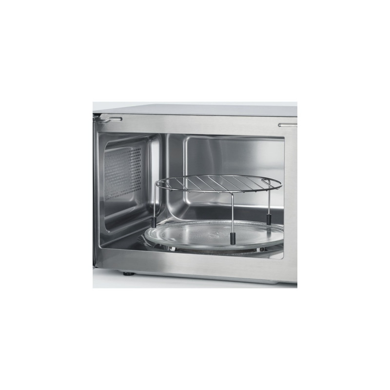 Severin MW 7751, Mikrowelle(edelstahl (gebürstet)/silber, mit Grillfunktion)