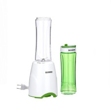 Severin Smoothie Mix & Go SM 3735 , Standmixer(weiß/grün)