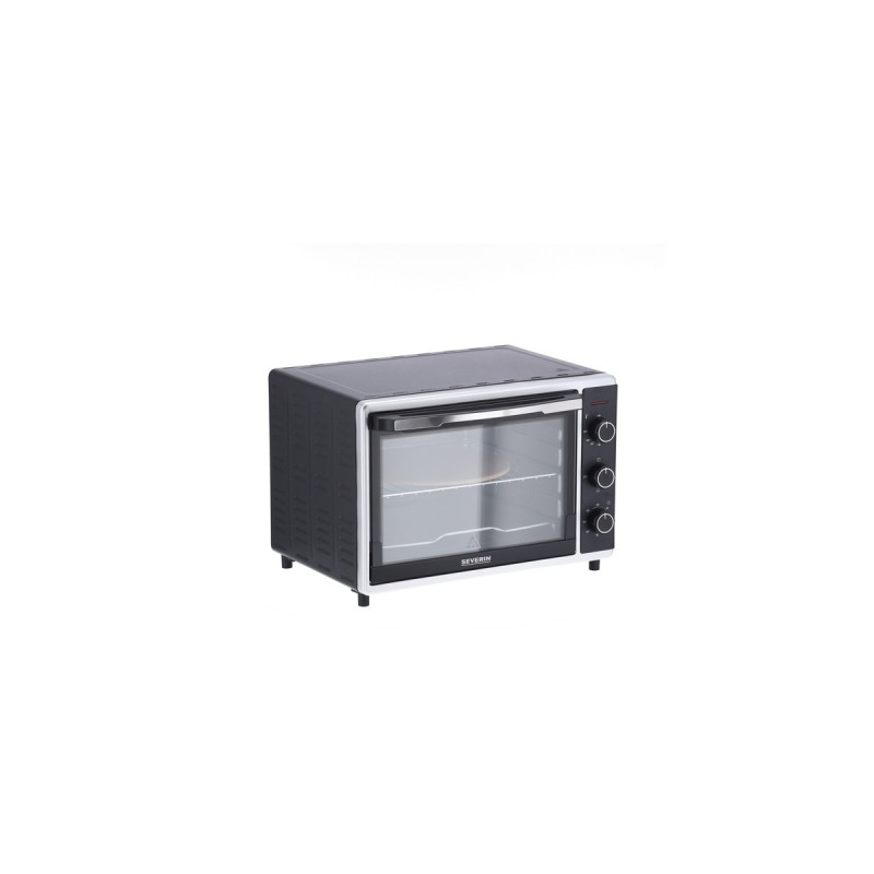 Severin Toastofen TO 2058, Mini-Backofen(schwarz/silber)