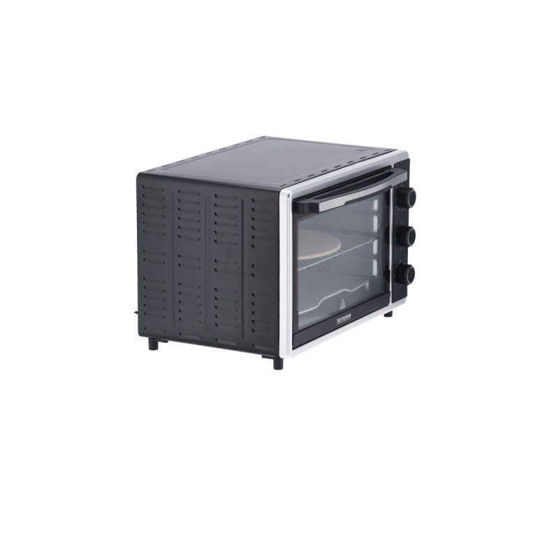 Severin Toastofen TO 2058, Mini-Backofen(schwarz/silber)