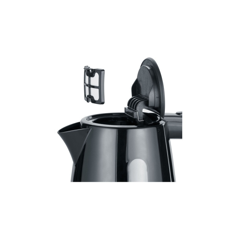 Severin WK 3410, Wasserkocher(schwarz, 1,0 Liter)