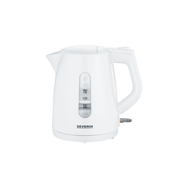Severin WK 3411, Wasserkocher(weiß, 1,0 Liter)