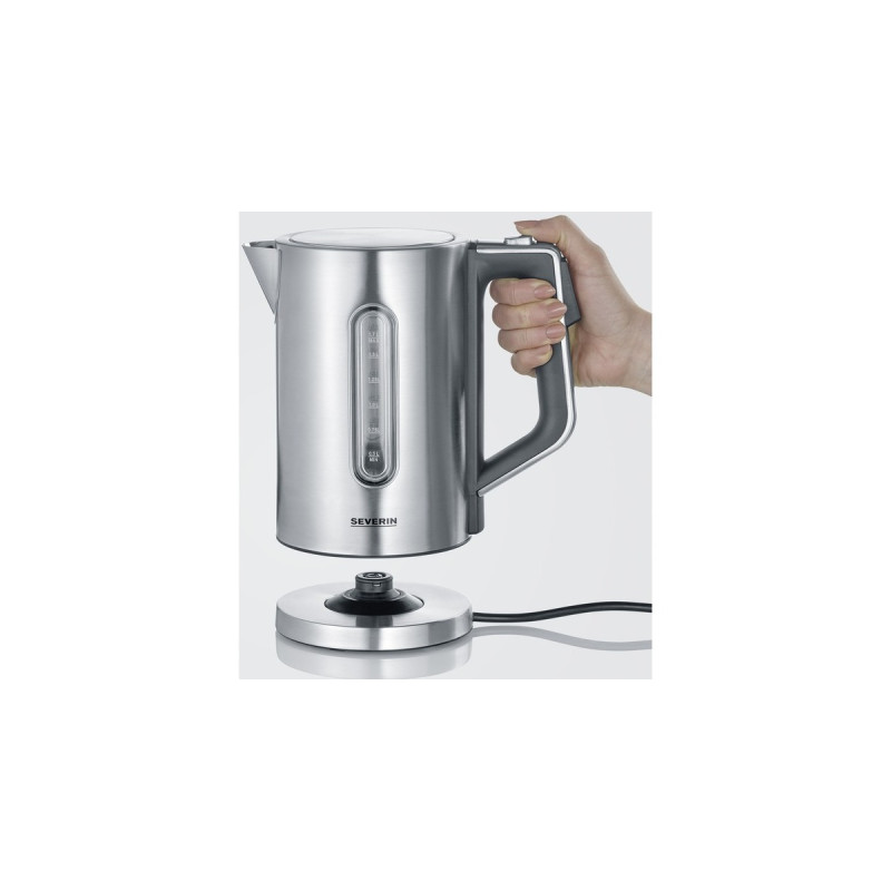 Severin Wasserkocher WK 3418(edelstahl, 1,7 Liter)