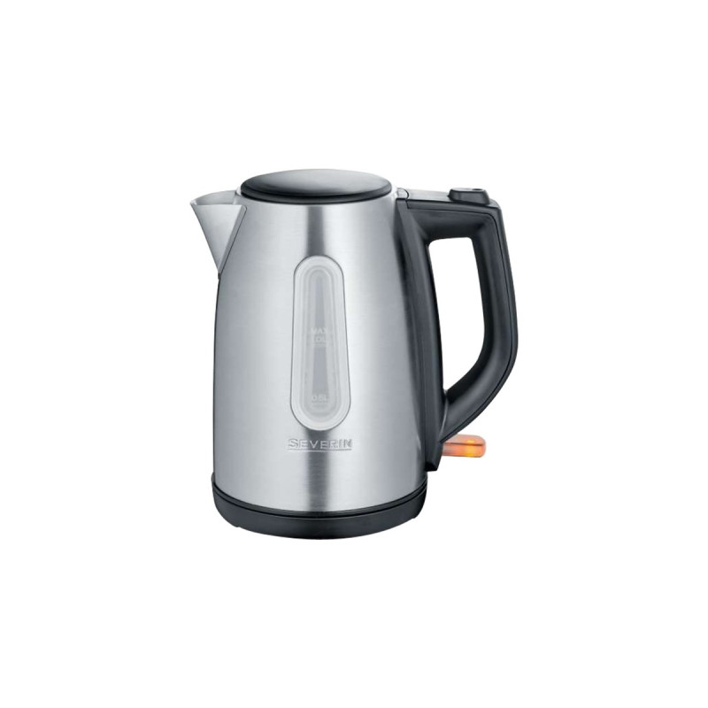 Severin Wasserkocher WK 3469(edelstahl (gebürstet)/schwarz, 1 Liter)