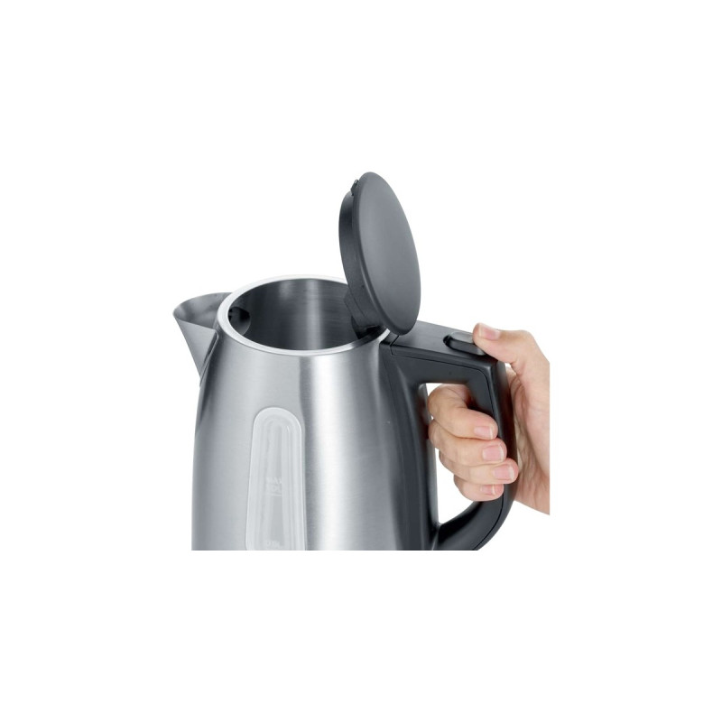 Severin Wasserkocher WK 3469(edelstahl (gebürstet)/schwarz, 1 Liter)