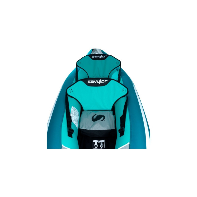 Sevylor Madison Kajak, Schlauchboot(grün/grau, 327 x 93cm)