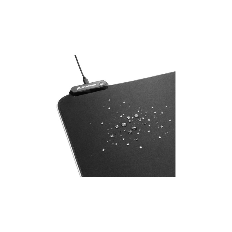 Sharkoon 1337 RGB V2 Gaming Mat 800, Gaming-Mauspad(schwarz)