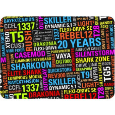 Sharkoon 20 Years Limited Edition Mouse Mat, Gaming-Mauspad(mehrfarbig)