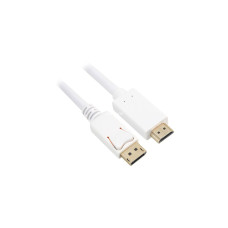 HDMI 4K Stecker(weiß, 1 Meter)